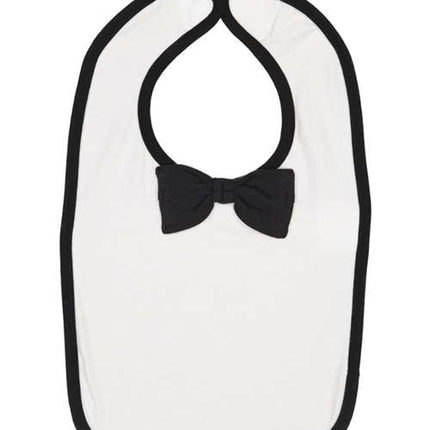 Infant Baby Rib Bow Tie Bib