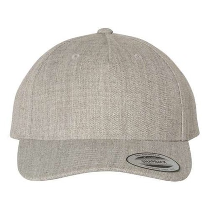 Premium Five-Panel Curved Bill Snapback Cap