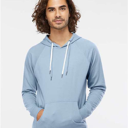 Unisex Icon Lightweight Loopback Terry Hooded Sweatshirt