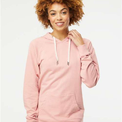 Unisex Icon Lightweight Loopback Terry Hooded Sweatshirt