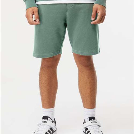 Unisex Pigment-Dyed Fleece Shorts