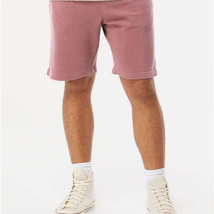 Unisex Pigment-Dyed Fleece Shorts