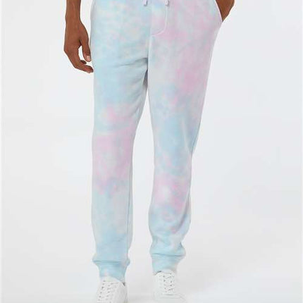 Unisex Tie-Dyed Fleece Sweatpants